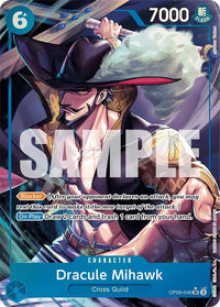 Dracule Mihawk - OP09-048 - Super Parallel - Super Rare-Kantocards