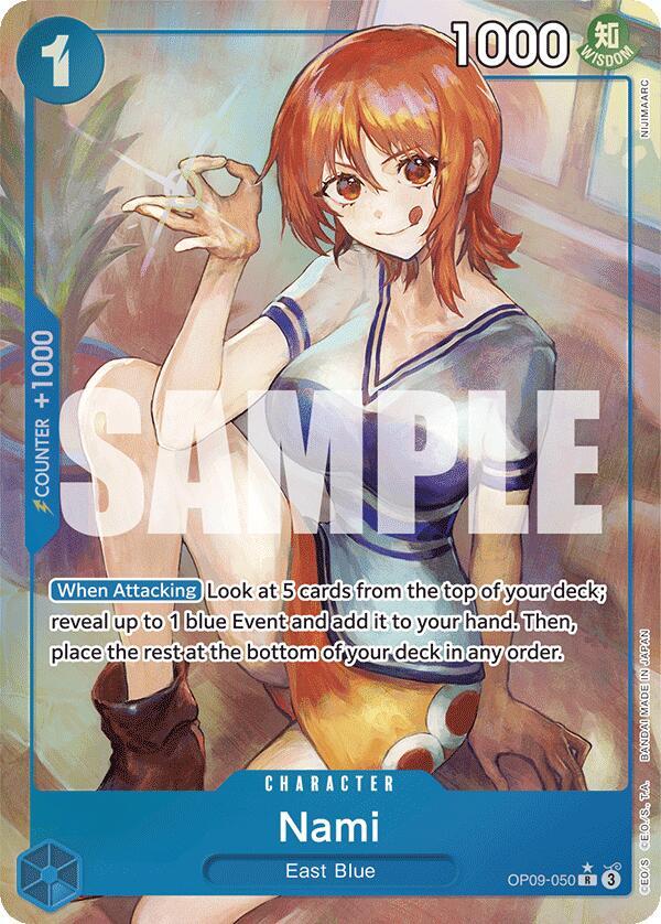 Nami - OP09-050 - Super Parallel - Rare