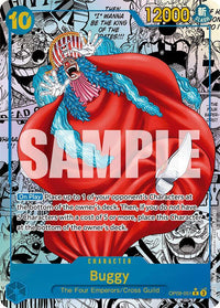 Buggy - OP09-051 - Super Parallel - Manga Rare-Kantocards