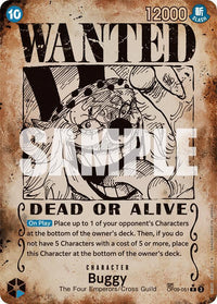 Buggy - OP09-051 - Special Card - Wanted Poster Rare-Kantocards