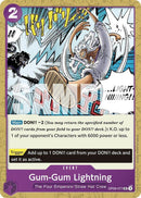 Gum-Gum Lightning - OP09-077 - Uncommon-Kantocards