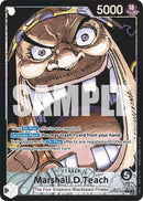 Marshall.D.Teach - OP09-081 - Super Parallel - Leader-Kantocards