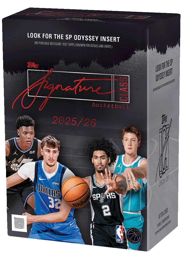 2025-26 Topps Signature Class Basketball - Value Box