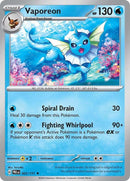 Vaporeon 022/131 - Rare - Reverse Holo-Kantocards