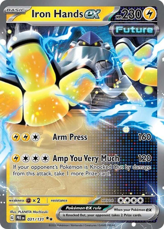 Iron Hands ex 031/131 - Double Rare -