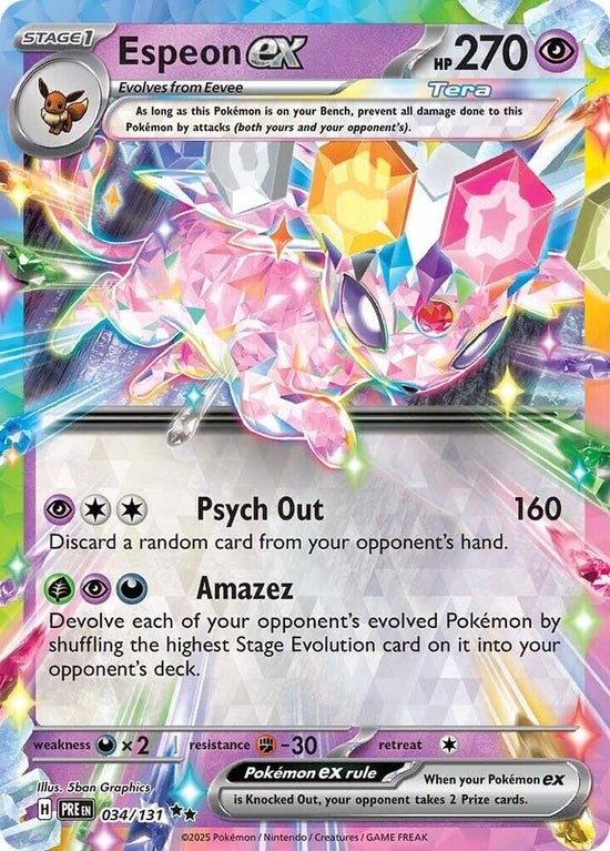 Espeon ex 034/131 - Double Rare -
