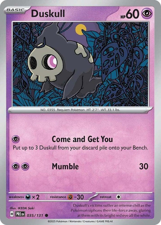 Duskull  035/131 - Common -