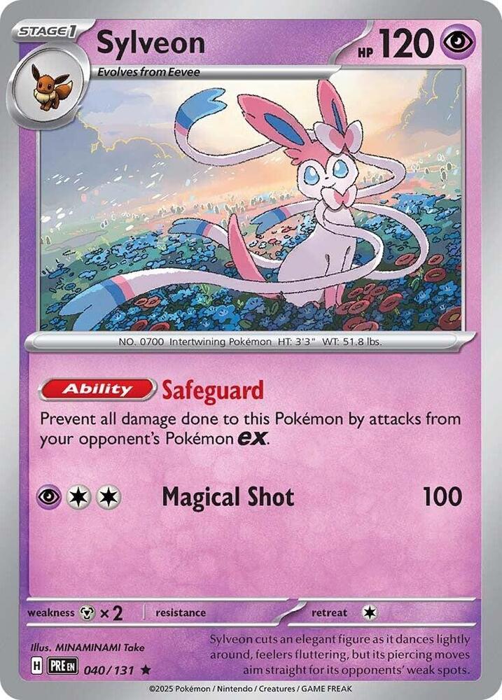 Sylveon  040/131 - Rare - Holo