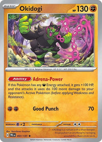 Okidogi 057/131 - Rare - Reverse Holo-Kantocards