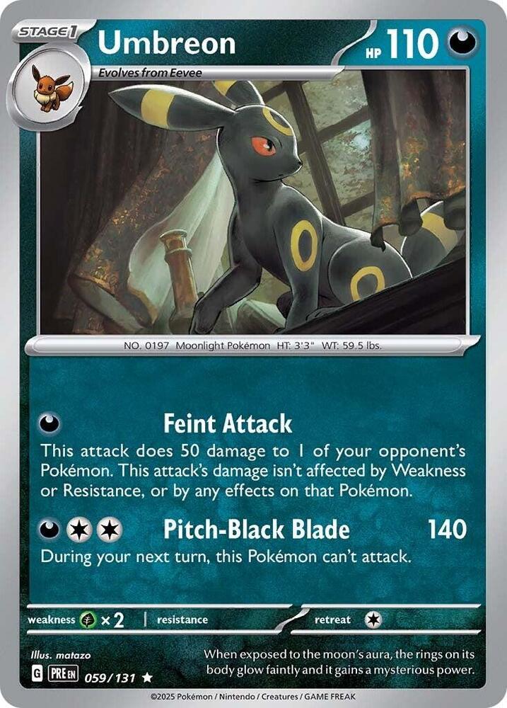 Umbreon  059/131 - Rare - Holo