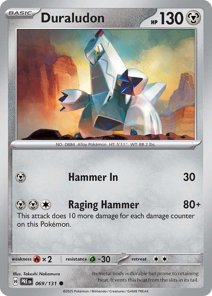 Duraludon  069/131 - Common - Reverse Holo