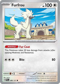 Furfrou 088/131 - Common -Kantocards