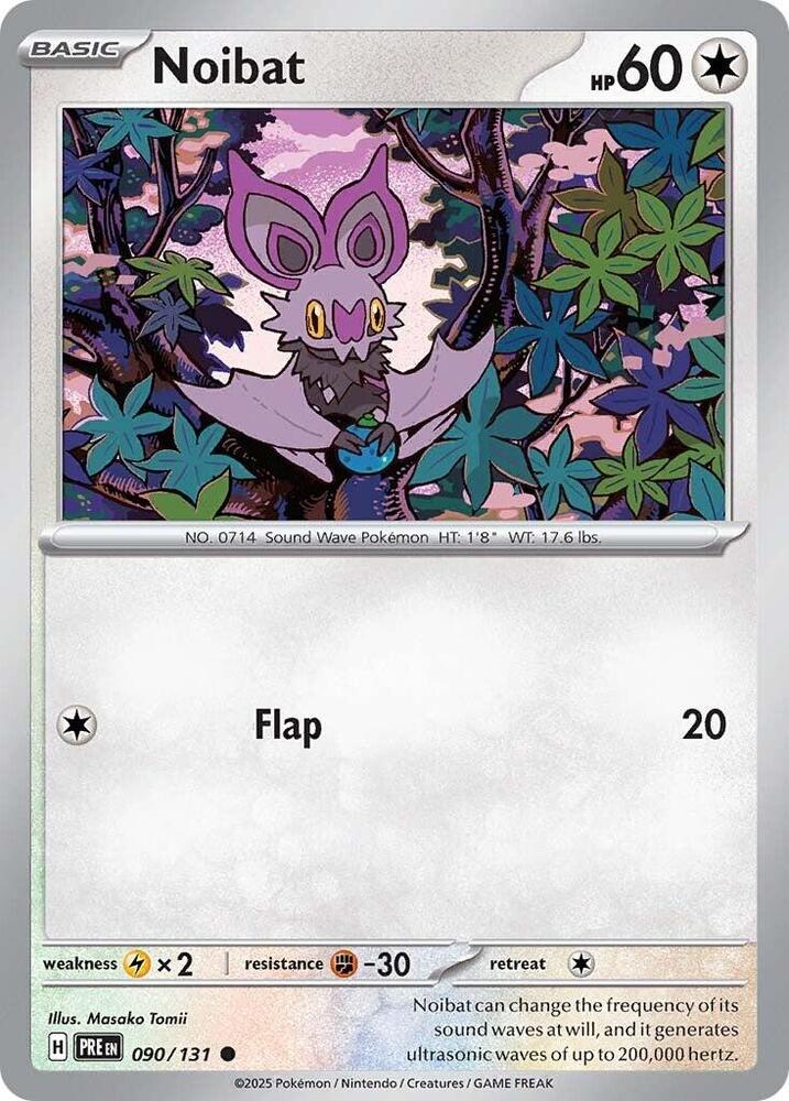 Noibat  090/131 - Common - Reverse Holo