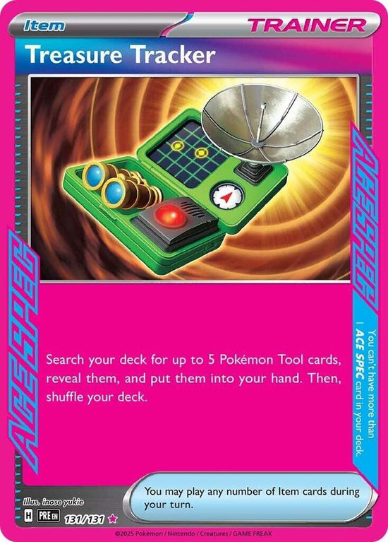 Treasure Tracker  131/131 - ACE SPEC Rare - (español)