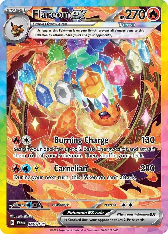 Flareon ex 146/131 - Special Illustration Rare - ESPAÑOL
