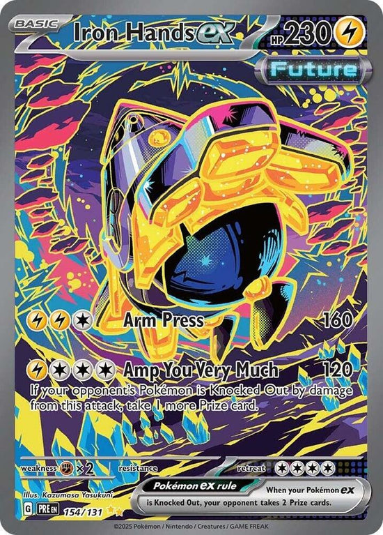 Iron Hands ex 154/131 - Special Illustration Rare - (Español)