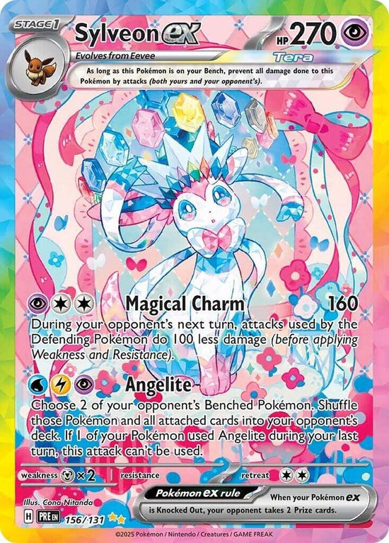 Sylveon ex 156/131 - Special Illustration Rare - (Español)