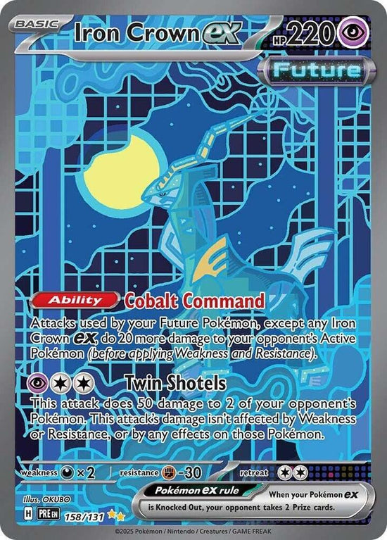 Iron Crown ex  158/131 - Special Illustration Rare - (ESPAÑOL)