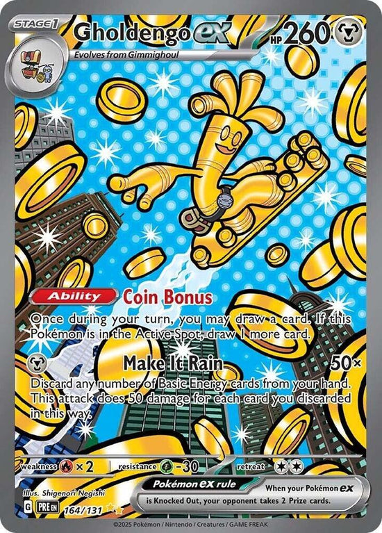 Gholdengo ex  164/131 - Special Illustration Rare - (Español)