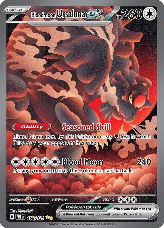 Bloodmoon Ursaluna ex  168/131 - Special Illustration Rare - (Español)