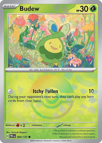 Budew 004/131 - Common - Holo (Poke Ball Pattern)-Kantocards
