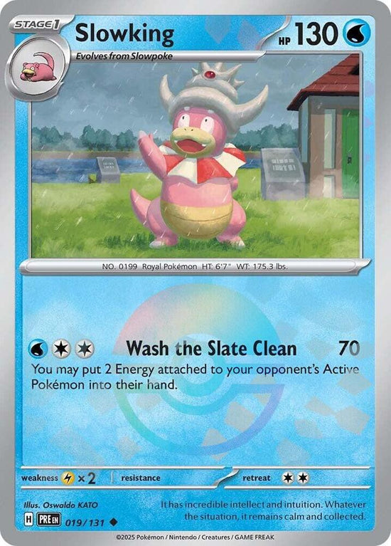 Slowking 019/131 - Uncommon - Holo (Poke Ball Pattern)