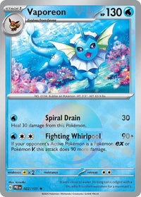 Vaporeon 022/131 - Rare - Holo (Poke Ball Pattern)-Kantocards