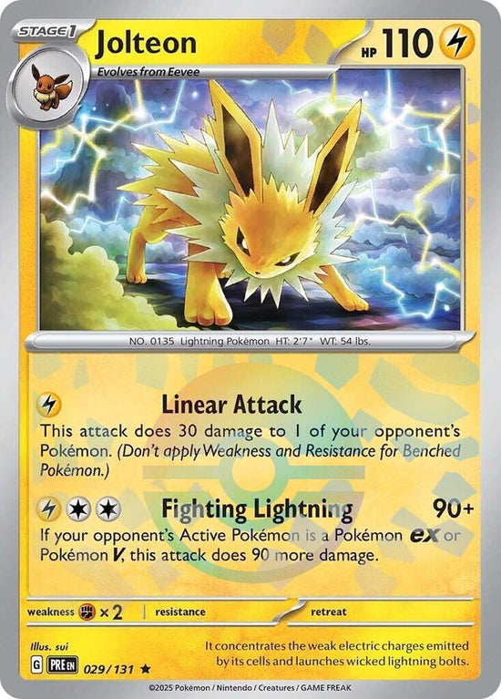 Jolteon 029/131 - Rare - Holo (Poke Ball Pattern)