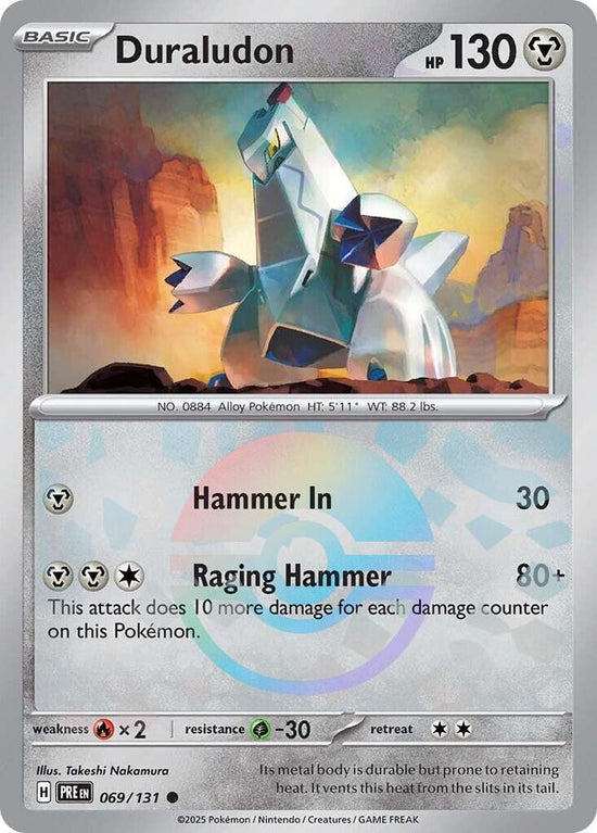 Duraludon 069/131 - Common - Holo (Poke Ball Pattern) español