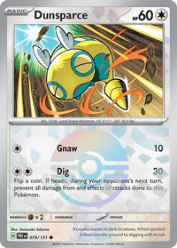 Dunsparce 079/131 - Common - Holo (Poke Ball Pattern)-Kantocards