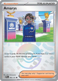 Amarys 093/131 - Common - Holo (Poke Ball Pattern)-Kantocards