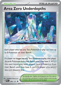 Area Zero Underdepths 094/131 - Uncommon - Holo (Poke Ball Pattern)-Kantocards