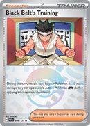 Black Belt's Training 096/131 - Common - Holo (Poke Ball Pattern)-Kantocards
