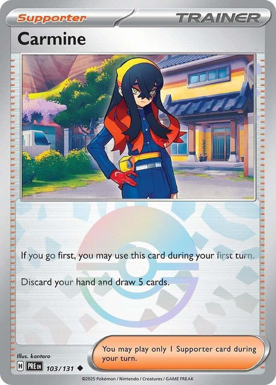 Carmine 103/131 - Uncommon - Holo (Poke Ball Pattern) ESPAÑOL
