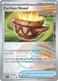 Earthen Vessel 106/131 - Uncommon - Holo (Poke Ball Pattern)-Kantocards
