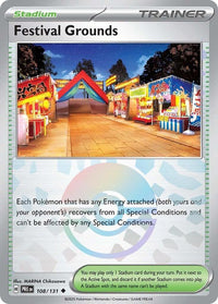 Festival Grounds 108/131 - Uncommon - Holo (Poke Ball Pattern)-Kantocards