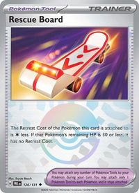 Rescue Board 126/131 - Uncommon - Holo (Poke Ball Pattern)-Kantocards