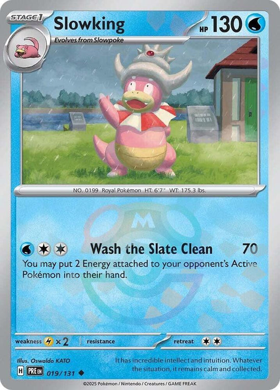 Slowking 019/131 - Uncommon - Holo (Master Ball Pattern)