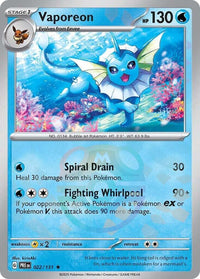 Vaporeon 022/131 - Rare - Holo (Master Ball Pattern)-Kantocards