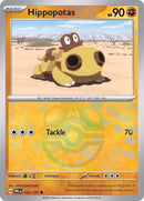 Hippopotas 052/131 - Common - Holo (Master Ball Pattern)-Kantocards