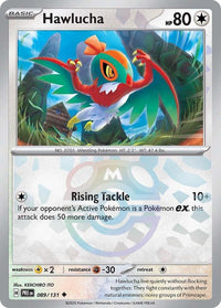 Hawlucha 089/131 - Uncommon - Holo (Master Ball Pattern)-Kantocards