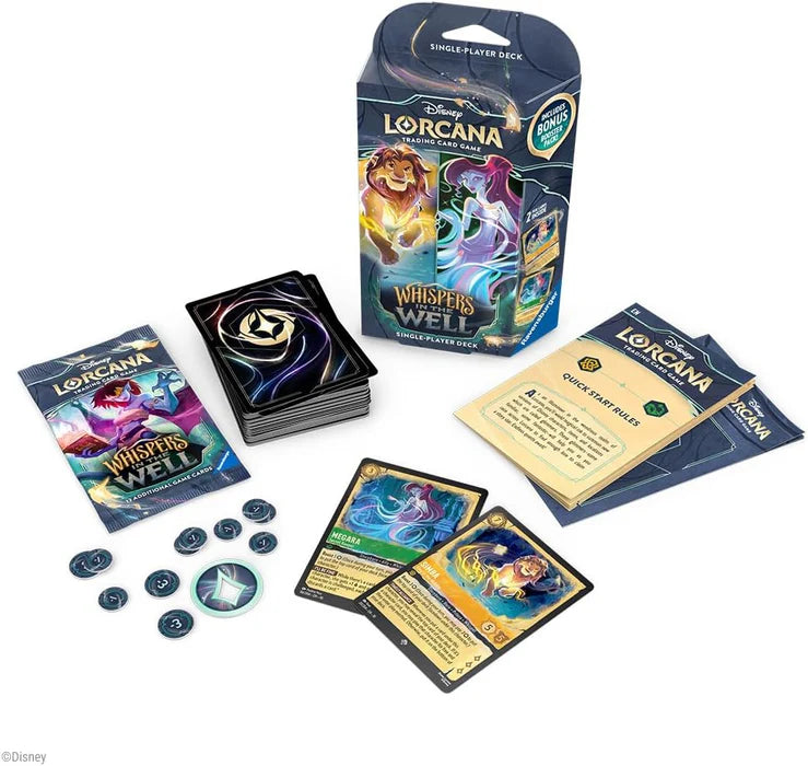 Lorcana: -Whispers in the Well Starter Deck- (Megara) PREVENTA