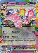 Espeon ex 034/131 - (Prismatic Evolutions Stamp)-Kantocards