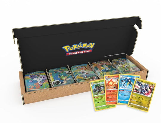 Galar Pals Mini Tins 5 Pack Bundle (10 sobres Fusion Strike)