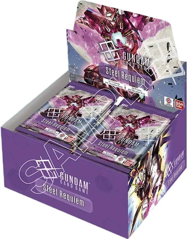 Gundam Card Game - Steel Requiem [GD03] Booster Display