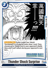 Thunder Shock Surprise - Manga Booster 01 - Dragon Ball Super: Fusion World