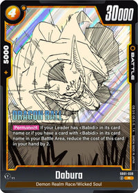 Dabura - Manga Booster 01 - Dragon Ball Super: Fusion World