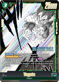 Vegeta - SB01-025 - Manga Booster 01 - Dragon Ball Super: Fusion World