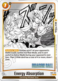 Energy Absorption - Manga Booster 01 - Dragon Ball Super: Fusion World