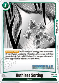 Ruthless Sorting - Manga Booster 01 - Dragon Ball Super: Fusion World